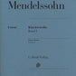 FELIX MENDELSSOHN BARTHOLDY Piano Works, Volume I [HN860]