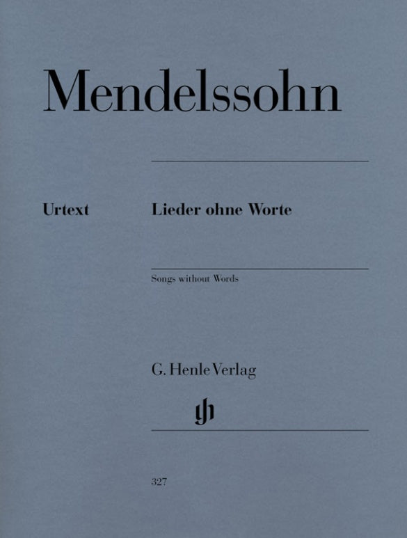 FELIX MENDELSSOHN BARTHOLDY Piano works, Volume III - Songs without Words [HN327]