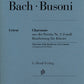 FERRUCCIO BUSONI Chaconne from Partita no. 2 d minor (Johann Sebastian Bach) [HN557]