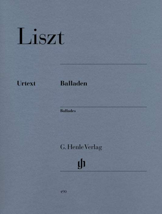 FRANZ LISZT Ballades [HN490]