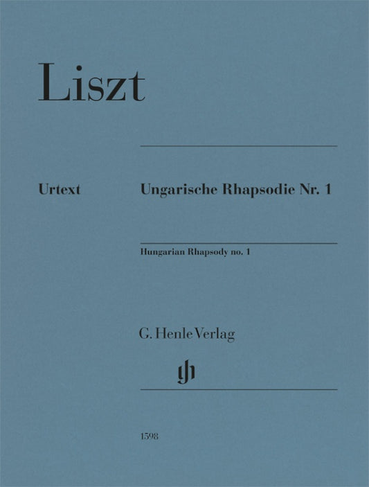 FRANZ LISZT Hungarian Rhapsody no. 1 [HN1598]