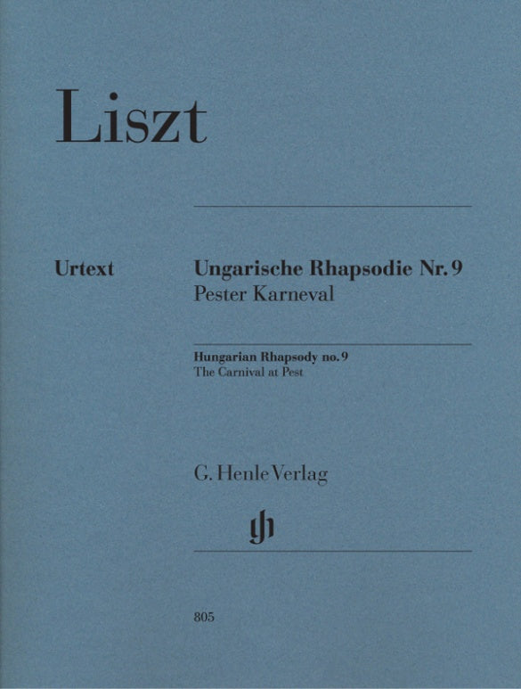 FRANZ LISZT Hungarian Rhapsody no. 9 (The Carnival at Pest) [HN805]