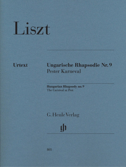 FRANZ LISZT Hungarian Rhapsody no. 9 (The Carnival at Pest) [HN805]