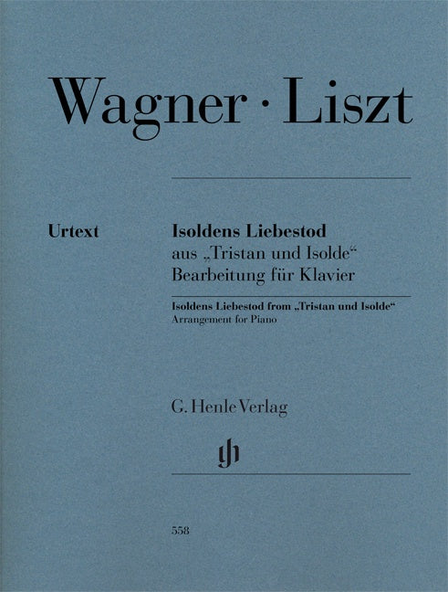FRANZ LISZT Isoldens Liebestod from Tristan und Isolde (Richard Wagner) [HN558]