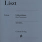 FRANZ LISZT Liebesträume, 3 Notturnos [HN634]