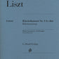 FRANZ LISZT Piano Concerto no. 1 E flat major [HN940]