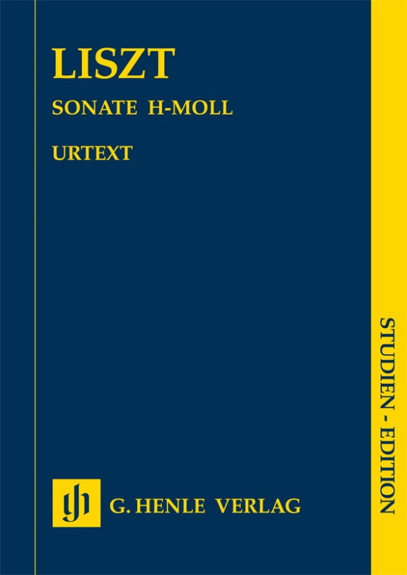 FRANZ LISZT Piano Sonata b minor [HN9559]