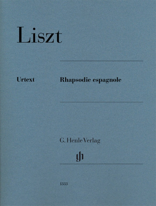 FRANZ LISZT Rhapsodie espagnole [HN1333]