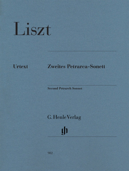 FRANZ LISZT Second Petrarch Sonnet [HN982]