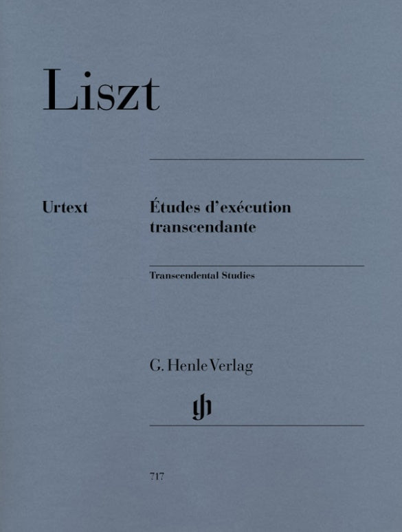 FRANZ LISZT Transcendental Studies [HN717]