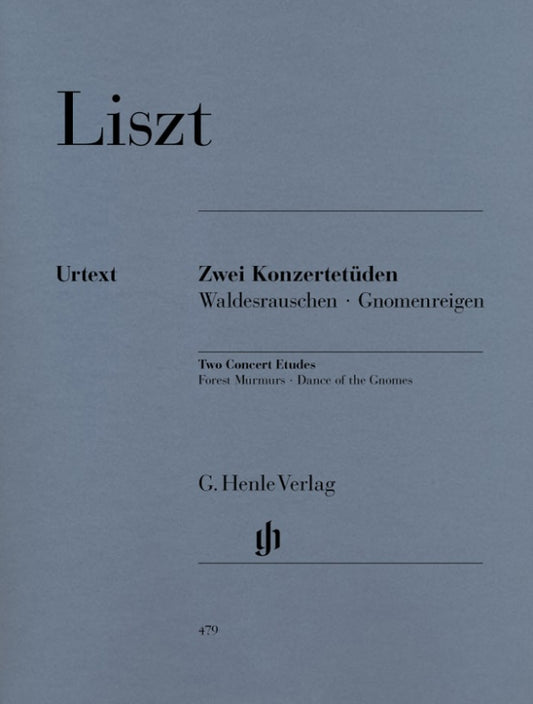 FRANZ LISZT Two Concert Etudes [HN479]