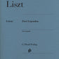 FRANZ LISZT Two Legends [HN770]