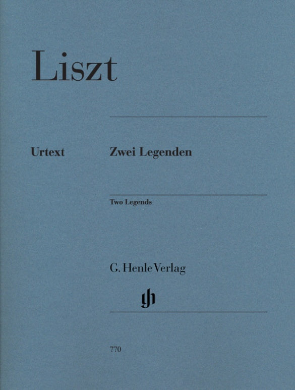 FRANZ LISZT Two Legends [HN770]