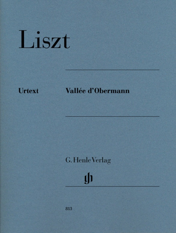 FRANZ LISZT Vallée d'Obermann [HN813]