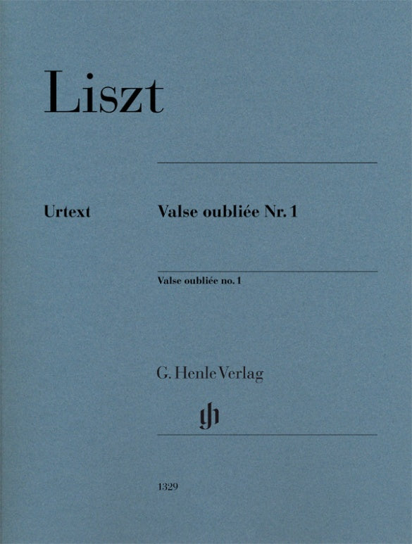 FRANZ LISZT Valse oubliée no. 1 [HN1329]