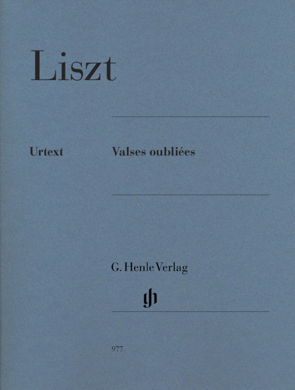 FRANZ LISZT Valses oubliées [HN977]