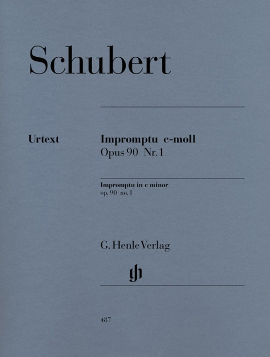 FRANZ SCHUBERT Impromptu c minor op. 90 no. 1 D 899 [HN487]