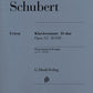 FRANZ SCHUBERT Piano Sonata D major op. 53 D 850 [HN751]