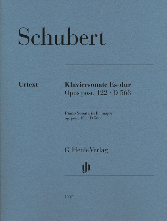 FRANZ SCHUBERT Piano Sonata E flat major op. post. 122 D 568 [HN1557]