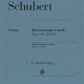 FRANZ SCHUBERT Piano Sonata a minor op. 42 D 845 [HN1561]