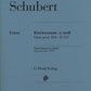FRANZ SCHUBERT Piano Sonata a minor op. post. 164 D 537 [HN697]
