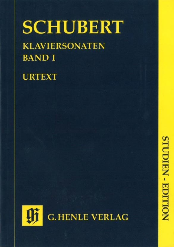 FRANZ SCHUBERT Piano Sonatas, Volume I [HN9146]