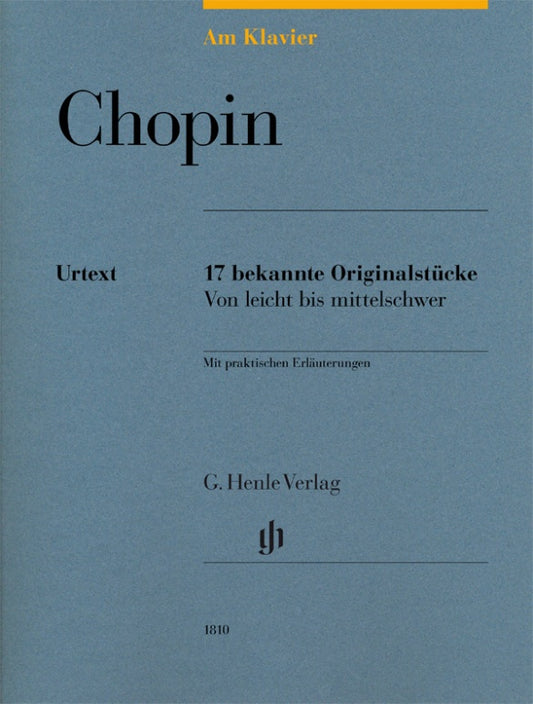 FRÉDÉRIC CHOPIN Am Klavier - 17 bekannte Originalstücke [HN1810]