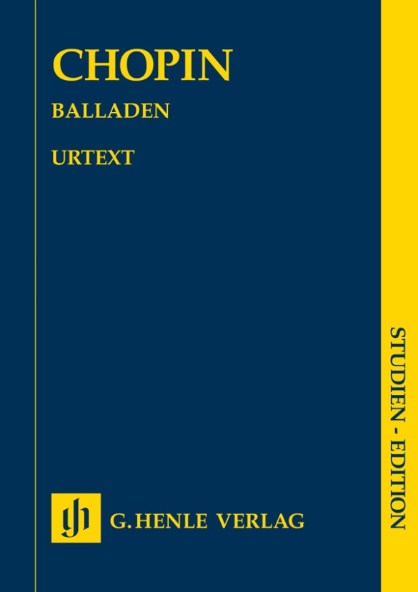 FRÉDÉRIC CHOPIN Ballades [HN9862]