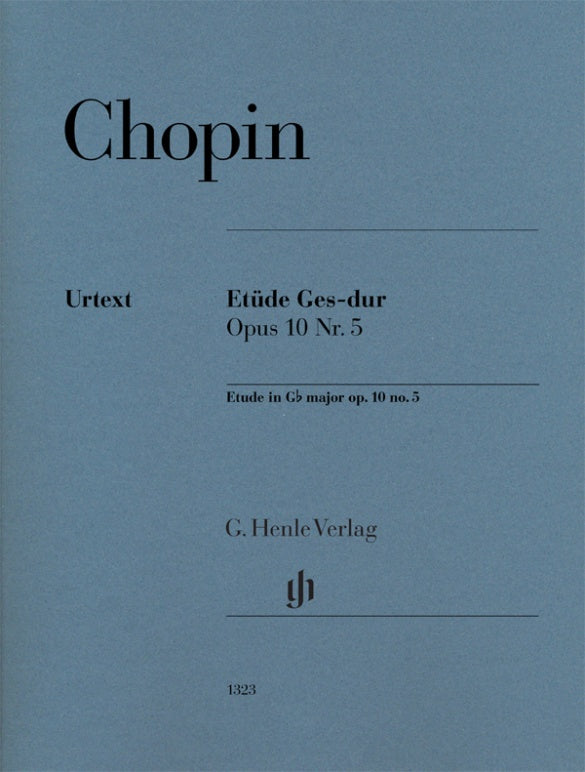 FRÉDÉRIC CHOPIN Etude G flat major op. 10 no. 5 [HN1323]