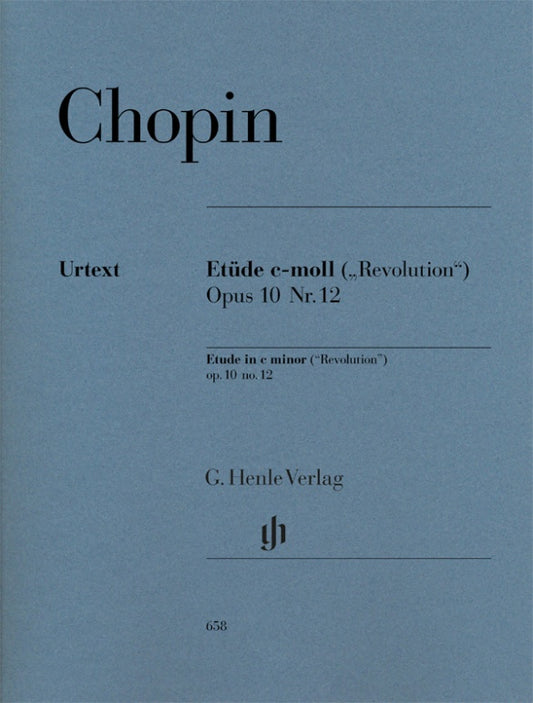 FRÉDÉRIC CHOPIN Etude c minor op. 10 no. 12 (Revolution) [HN658]