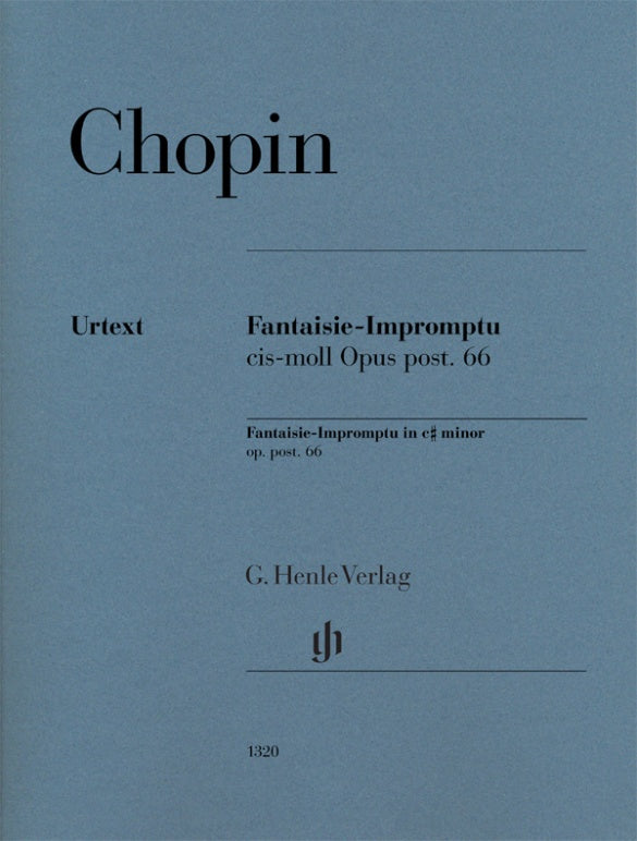 FRÉDÉRIC CHOPIN Fantaisie-Impromptu c sharp minor op. post. 66 [HN1320]