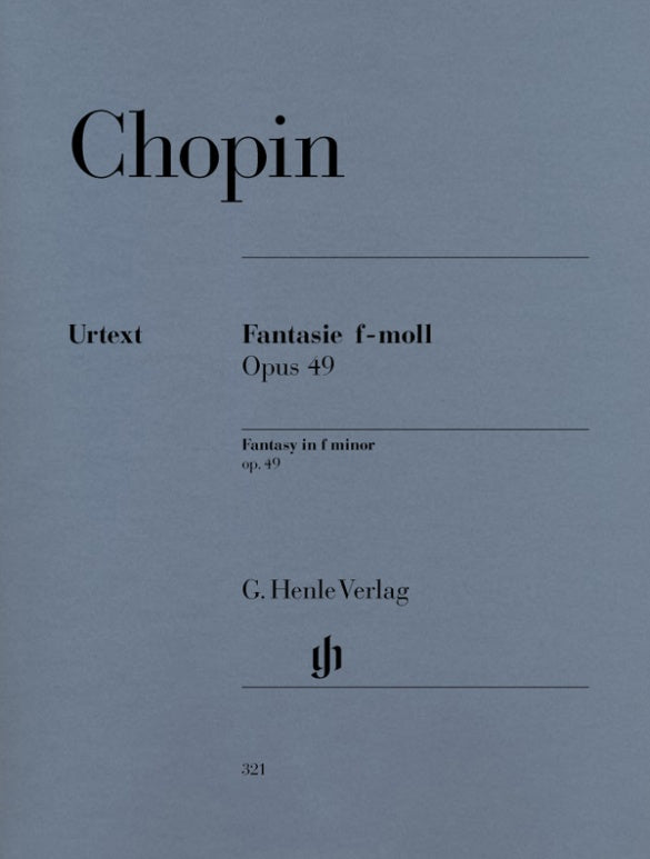 FRÉDÉRIC CHOPIN Fantasy f minor op. 49 [HN321]