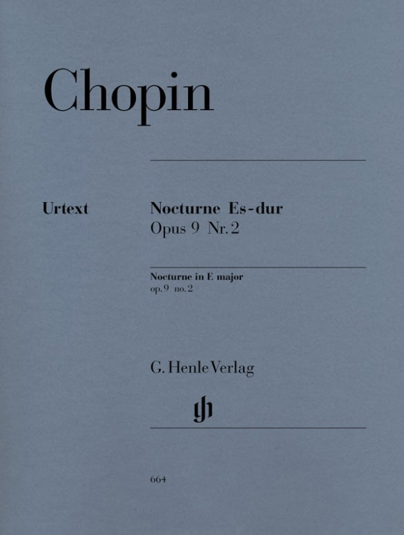 FRÉDÉRIC CHOPIN Nocturne E flat major op. 9 no. 2 [HN664]