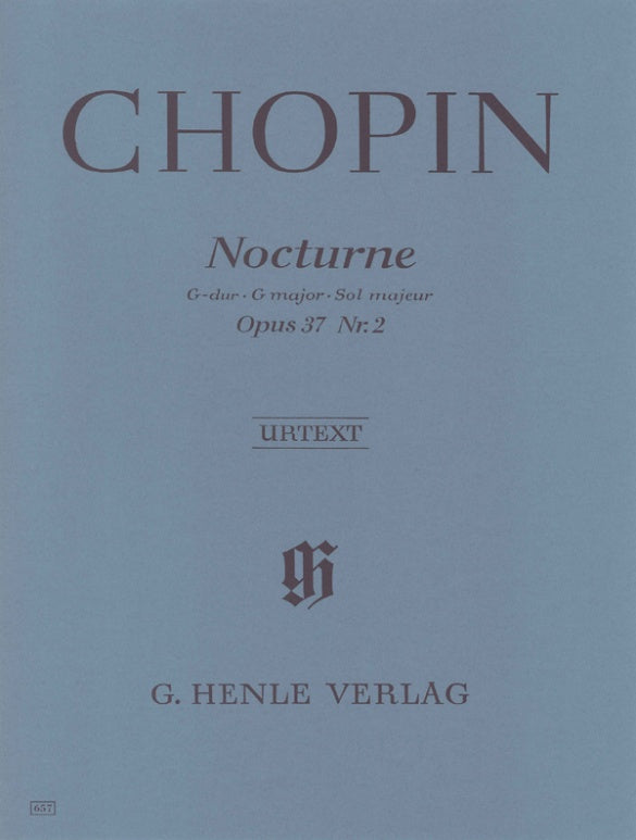 FRÉDÉRIC CHOPIN Nocturne G major op. 37 no. 2 [HN657]