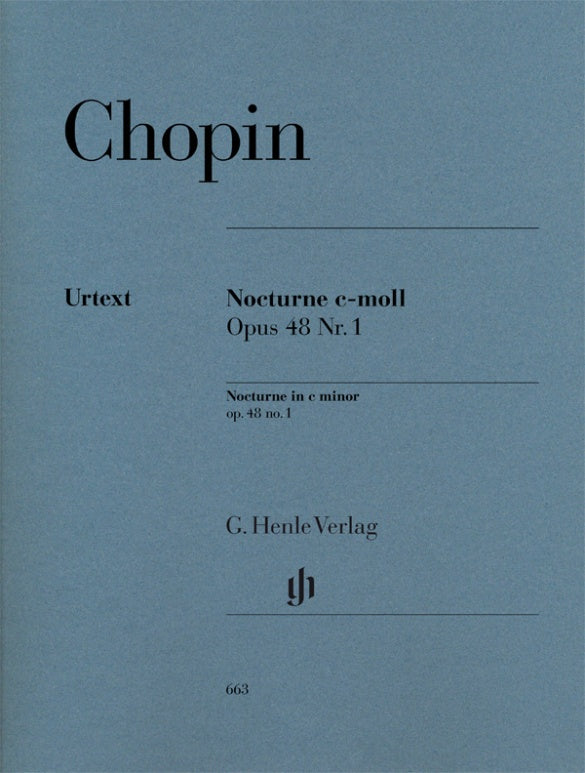 FRÉDÉRIC CHOPIN Nocturne c minor op. 48 no. 1 [HN663]