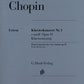 FRÉDÉRIC CHOPIN Piano Concerto no. 1 e minor op. 11 [HN419]