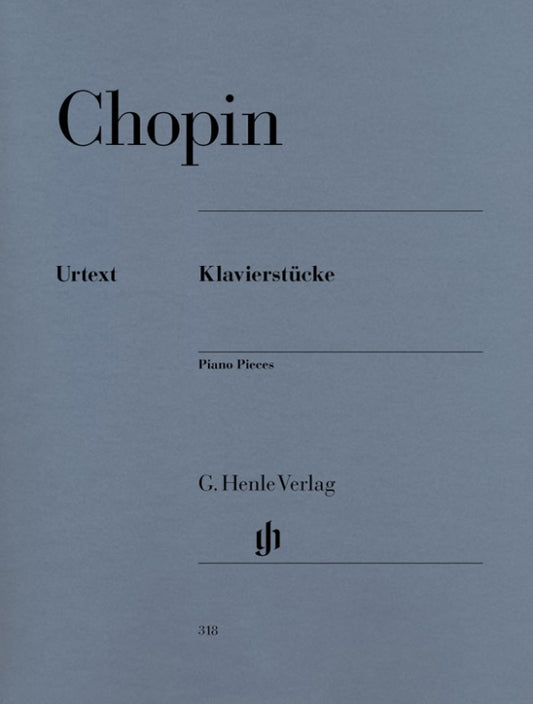 FRÉDÉRIC CHOPIN Piano Pieces [HN318]