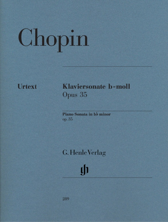 FRÉDÉRIC CHOPIN Piano Sonata b flat minor op. 35 [HN289]