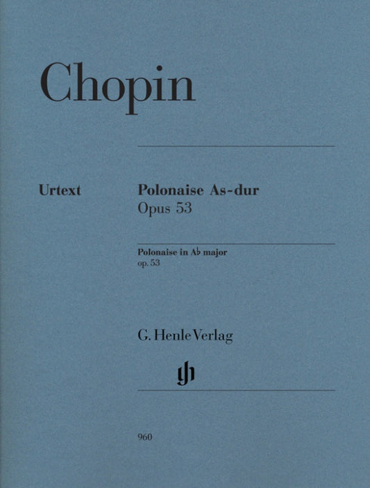 FRÉDÉRIC CHOPIN Polonaise A flat major op. 53 [HN960]