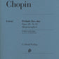 FRÉDÉRIC CHOPIN Prelude D flat major op. 28 no. 15 (Raindrop) [HN854]