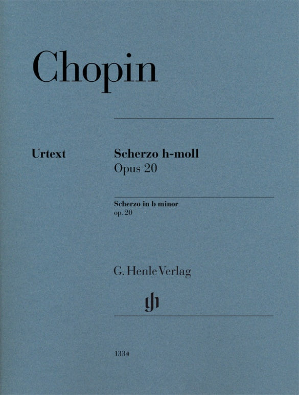 FRÉDÉRIC CHOPIN Scherzo b minor op. 20 [HN1334]