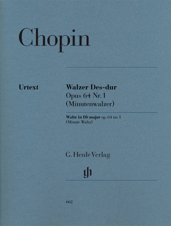 FRÉDÉRIC CHOPIN Waltz D flat major op. 64 no. 1 (Minute Waltz) [HN662]