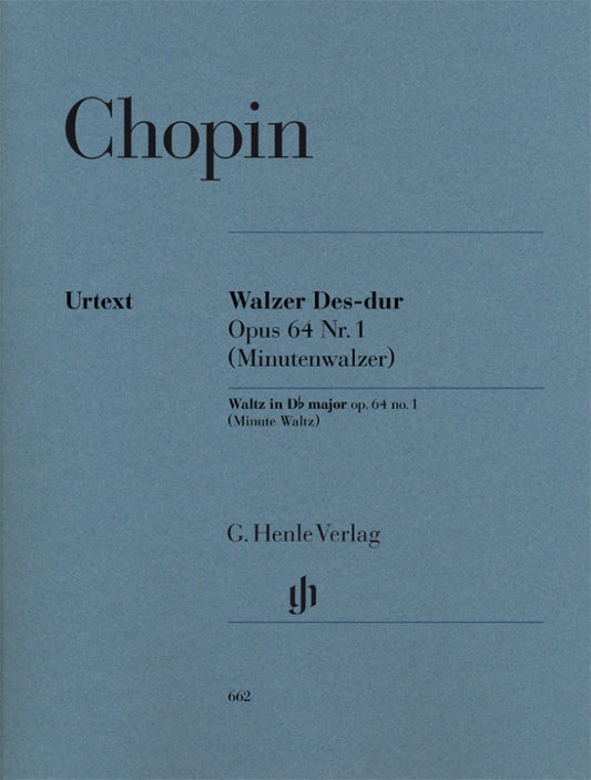 FRÉDÉRIC CHOPIN Waltz D flat major op. 64 no. 1 (Minute Waltz) [HN662]