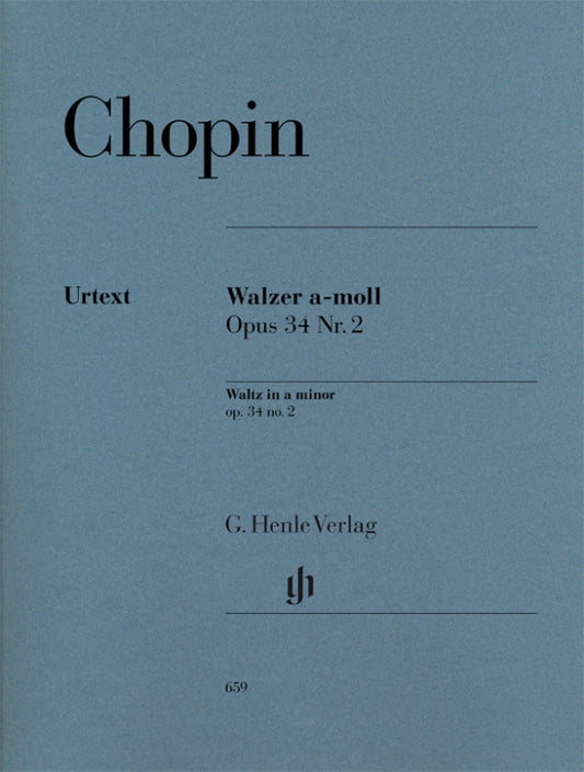 FRÉDÉRIC CHOPIN Waltz a minor op. 34 no. 2 [HN659]