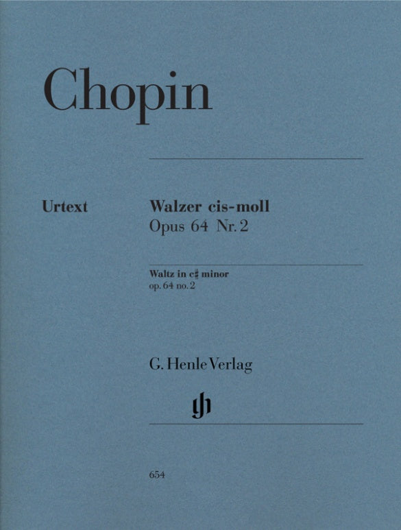 FRÉDÉRIC CHOPIN Waltz c sharp minor op. 64 no. 2 [HN654]