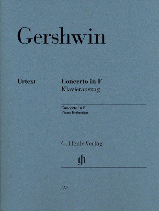 GEORGE GERSHWIN Concerto in F [HN859]