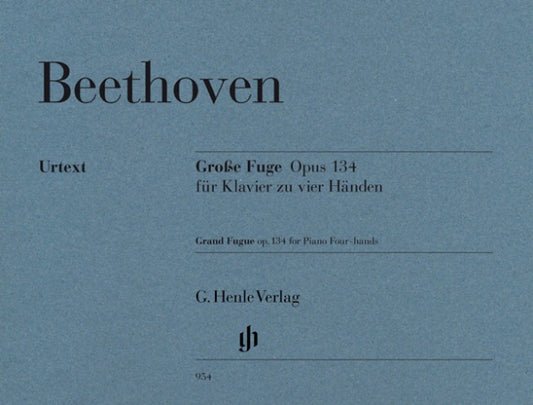 Grand Fugue op. 134 for Piano Four-hands [HN954]