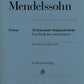 FELIX MENDELSSOHN BARTHOLDY Am Klavier - 13 bekannte Originalstücke [HN1801]