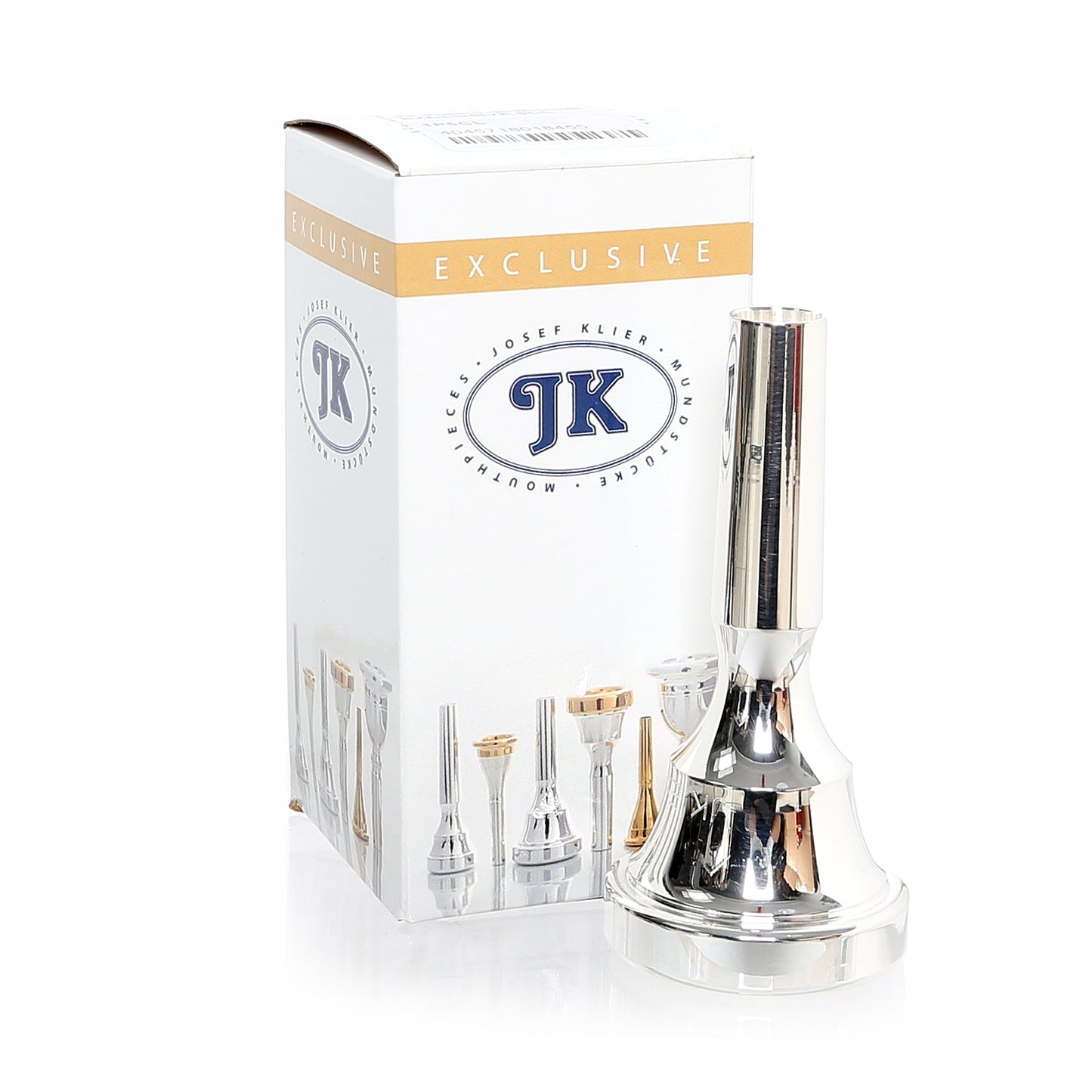 [CUSTOM] JK (Josef Klier) Exclusive Tenor/Bass Trombone Mouthpiece [Large Shank in Gold]
