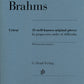 JOHANNES BRAHMS At the Piano - 15 well-known original pieces [HN1814]